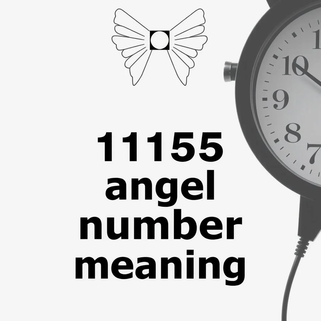 1155 angel number meaning illustration