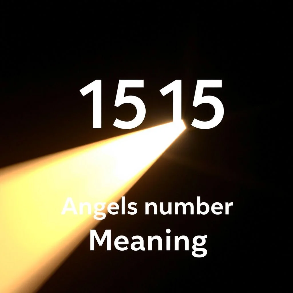 1515 angel number meaning illustration