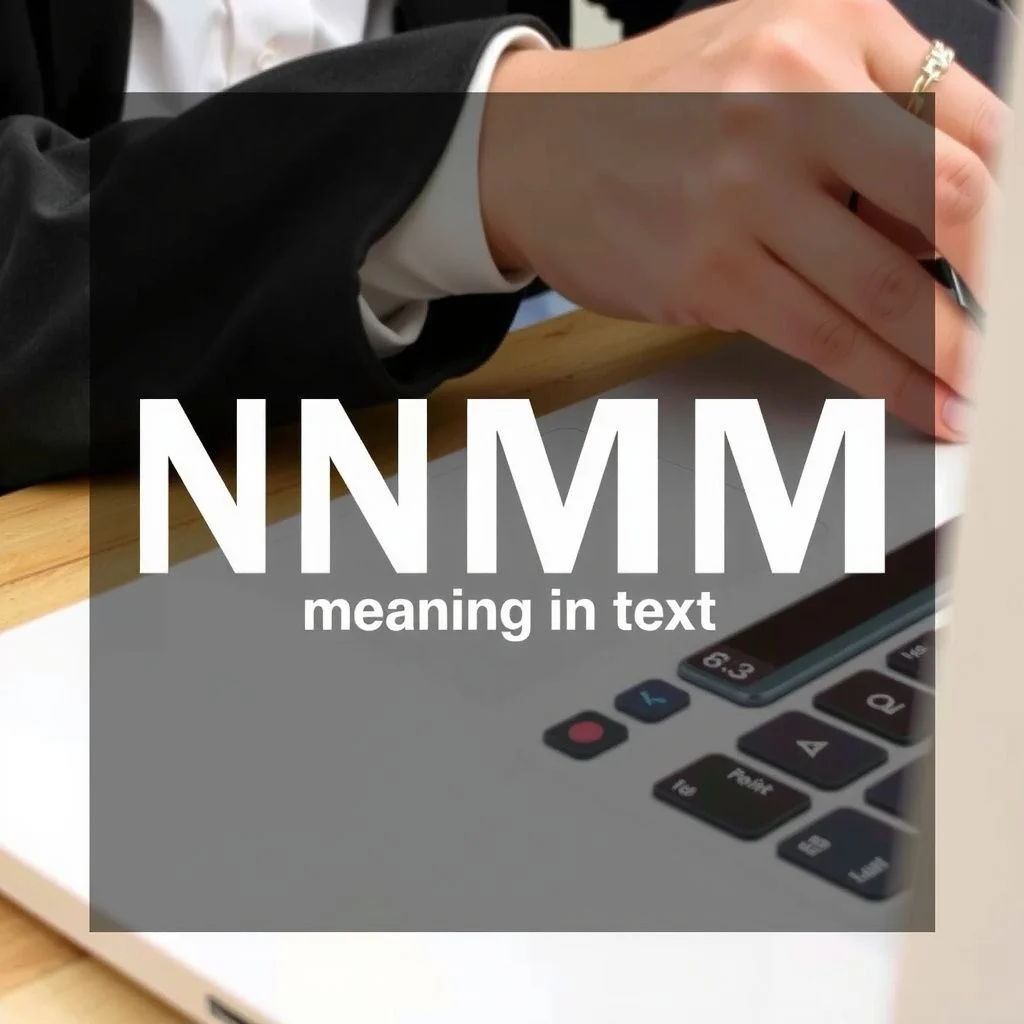 nmms meaning in text illustration