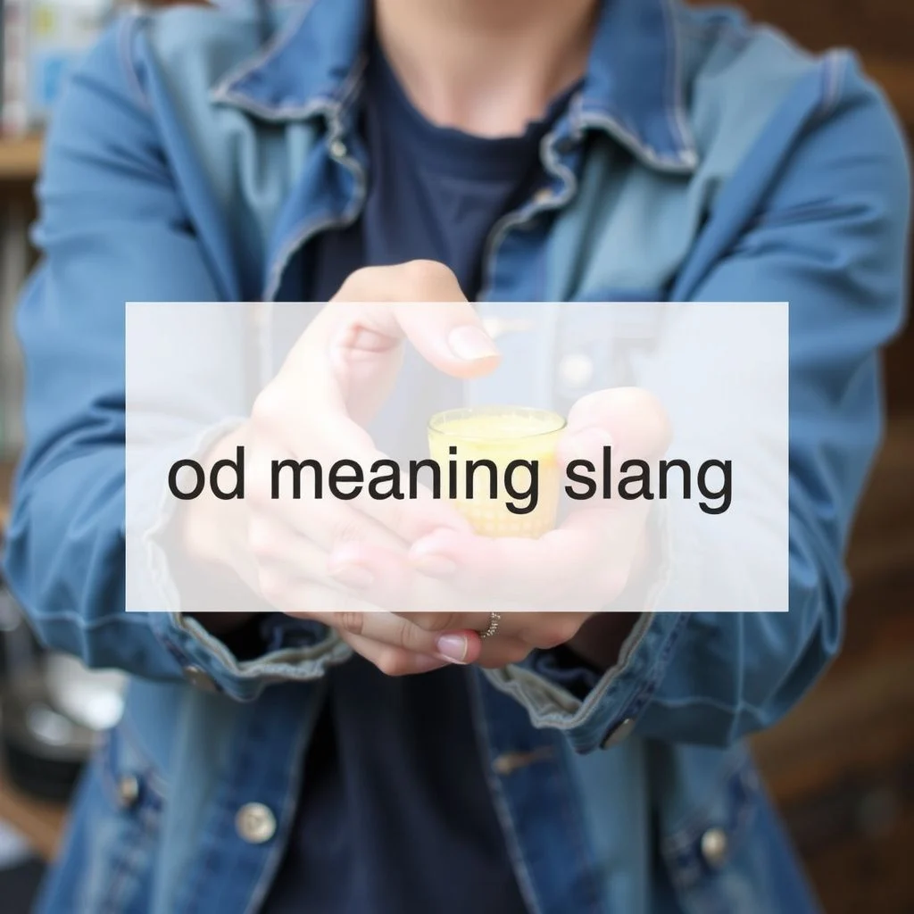 od meaning slang illustration