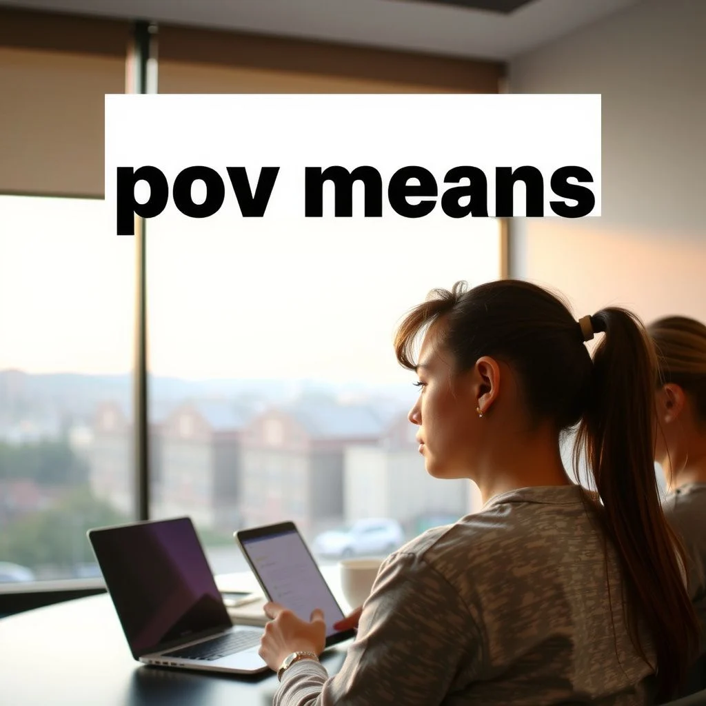 pov means illustration