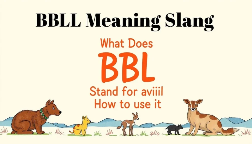 bbl meaning slang — BBL Meaning Slang: What Does BBL Stand For and How to Use It