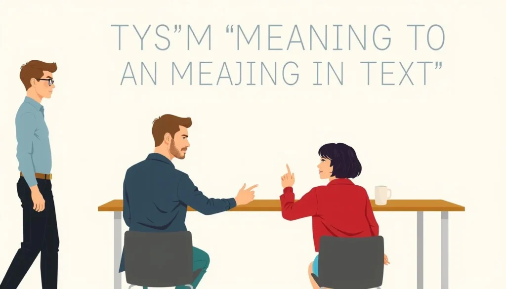 tysm meaning in text — TYSM Meaning in Text: What It Stands For and How to Use It