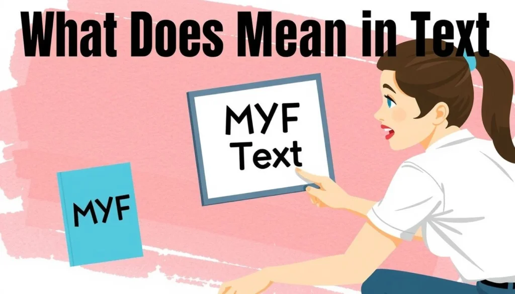 myf meaning in text — What Does MYF Mean in Text? Myf Meaning in Text Explained